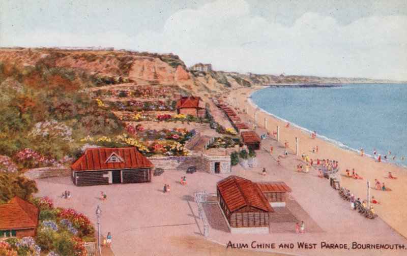 Alum Chine en West Parade, Bournemouth door Alfred Robert Quinton