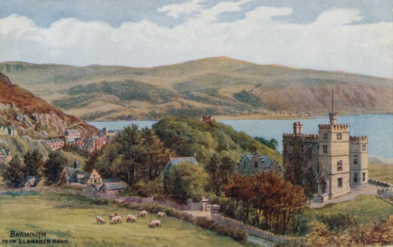 Barmouth. Vanaf LLanaber Road door Alfred Robert Quinton