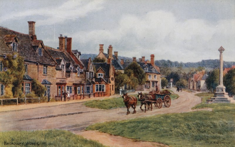 Broadway, Worcs door Alfred Robert Quinton