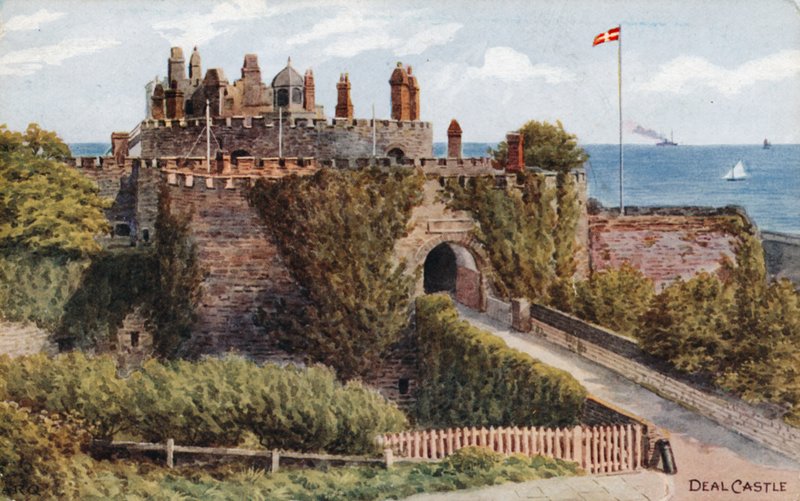 Deal Castle door Alfred Robert Quinton