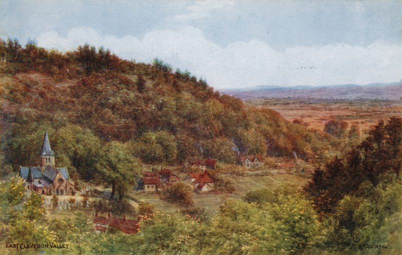 Oost Clevedon Vallei door Alfred Robert Quinton
