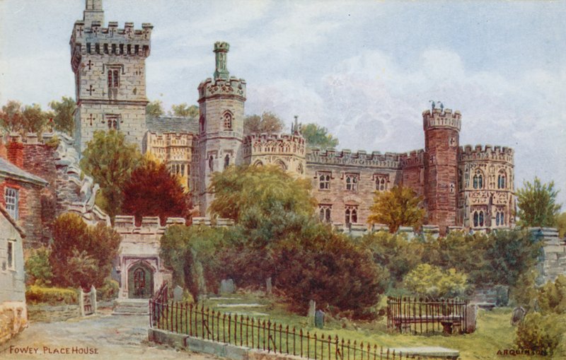 Fowey, Place House door Alfred Robert Quinton