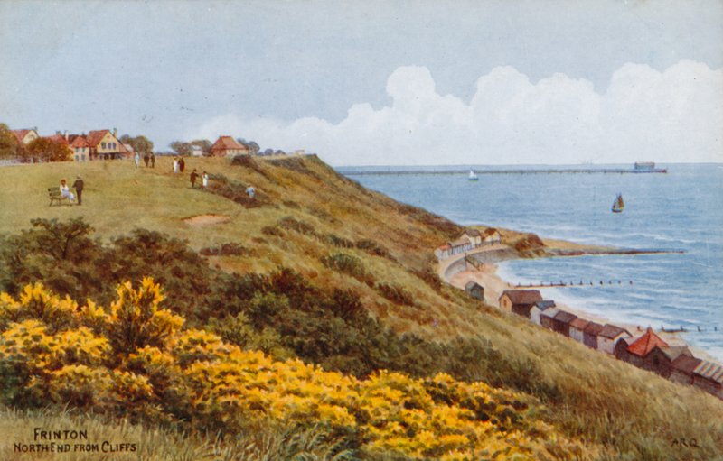 Frinton, Noordkant vanaf de Kliffen door Alfred Robert Quinton