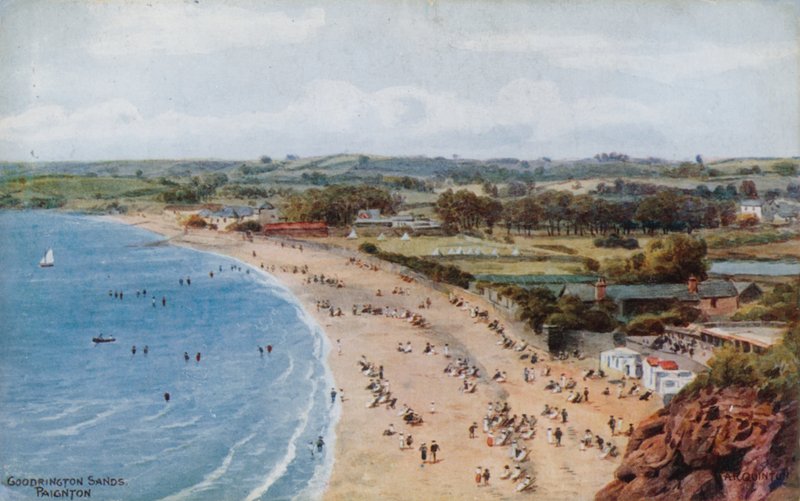 Goodrington Sands, Paignton door Alfred Robert Quinton