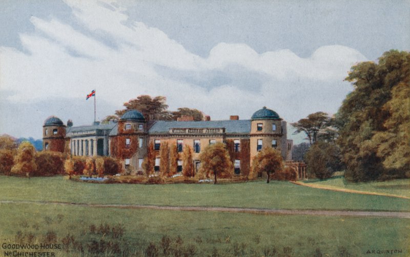 Goodwood House, nabij Chichester door Alfred Robert Quinton