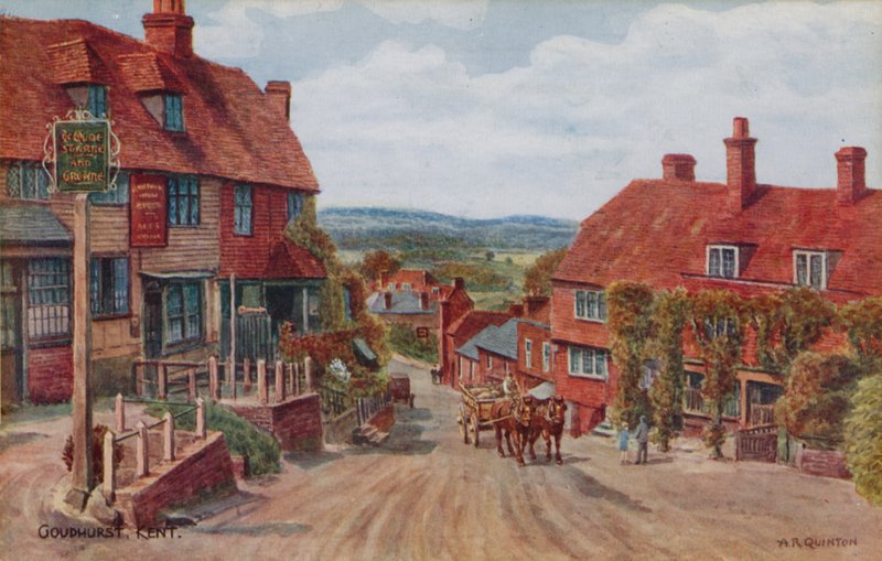 Goudhurst, Kent door Alfred Robert Quinton