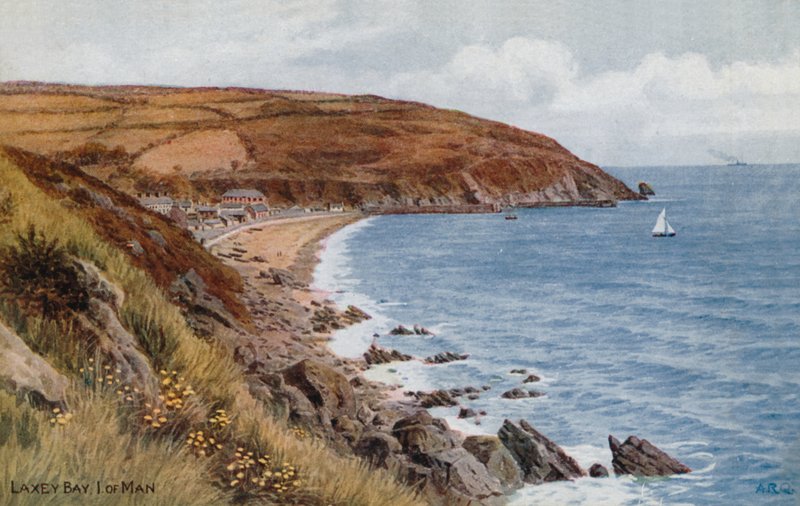 Laxey Bay, I of Man door Alfred Robert Quinton