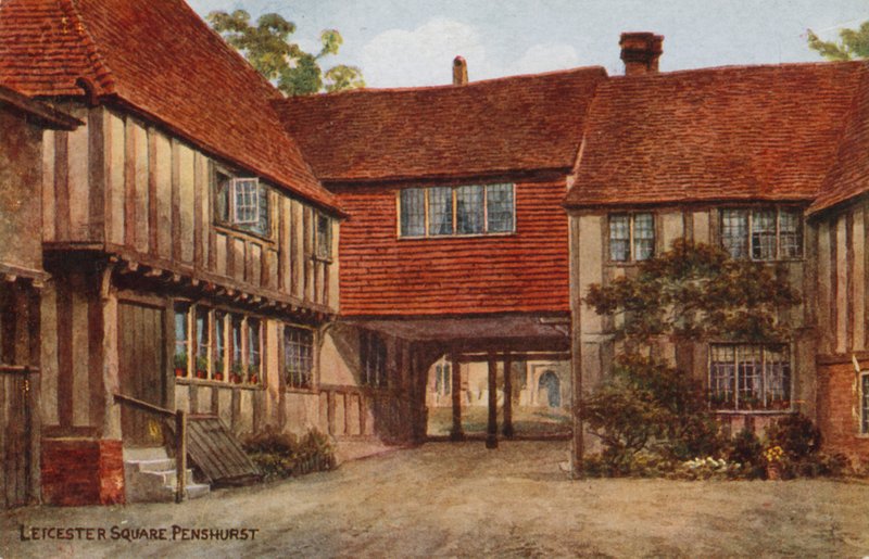 Leicester Square, Penshurst door Alfred Robert Quinton