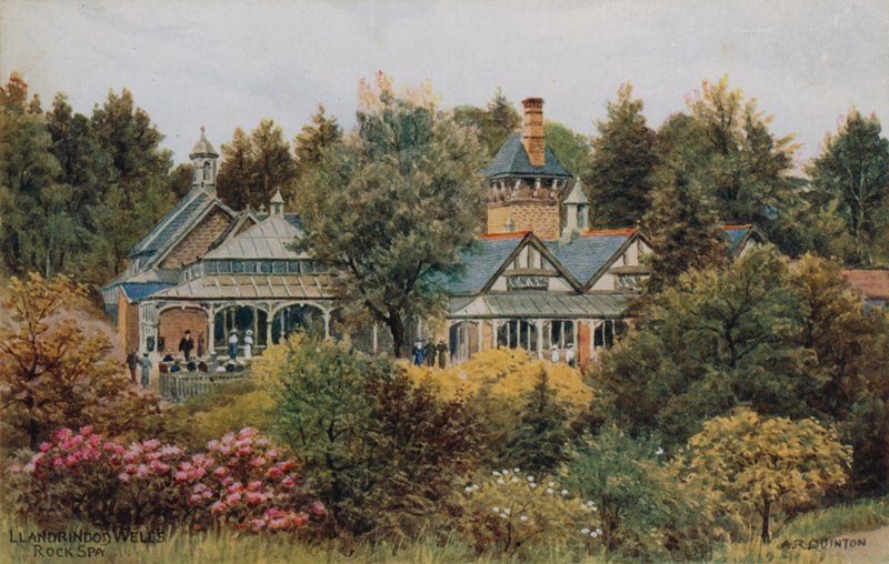 Llandrindod Wells, Rock Spa door Alfred Robert Quinton