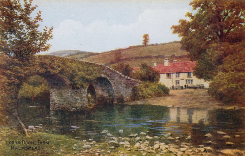 Lorna Doone Farm, Malmsmead door Alfred Robert Quinton