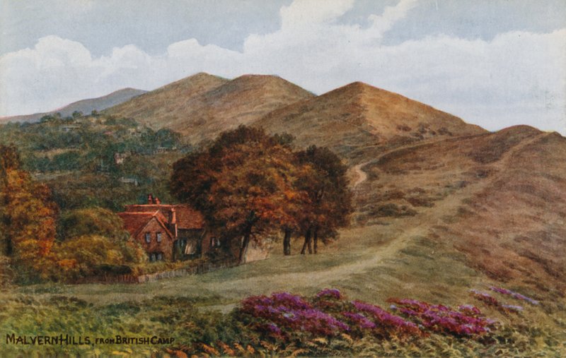 Malvern Hills, vanaf British Camp door Alfred Robert Quinton