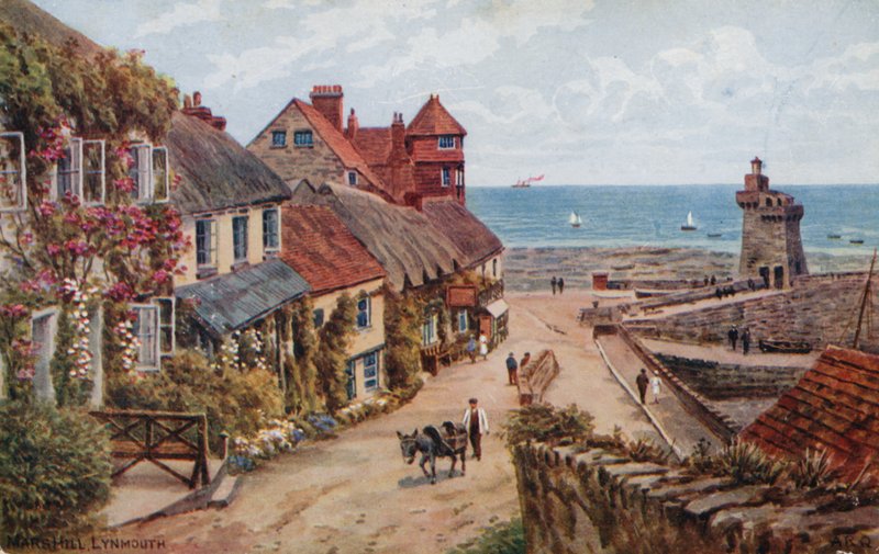 Mars Hill, Lynmouth door Alfred Robert Quinton