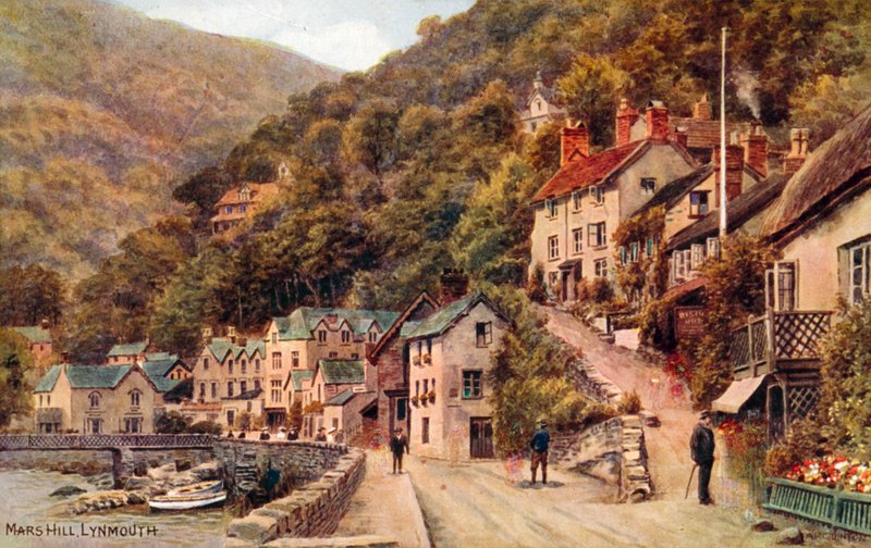 Mars Hill, Lynmouth door Alfred Robert Quinton