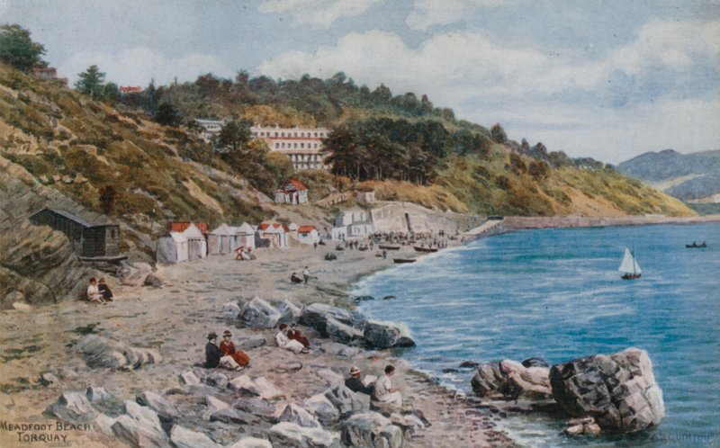 Meadfoot Beach, Torquay door Alfred Robert Quinton