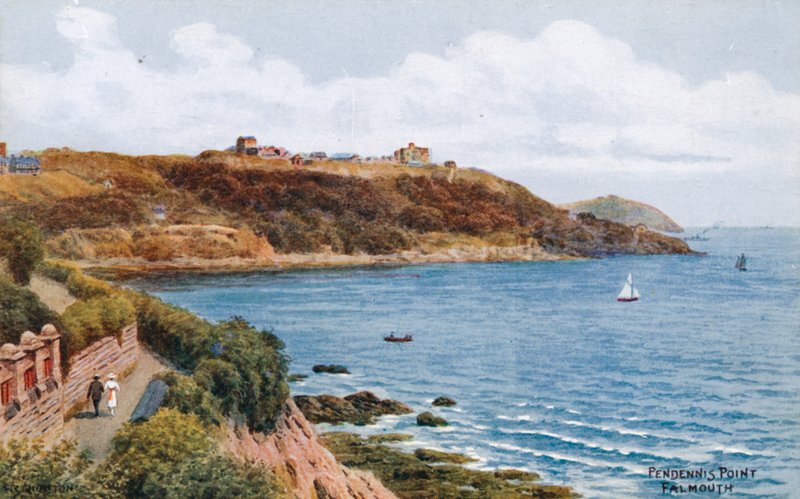 Pendennis Point, Falmouth door Alfred Robert Quinton