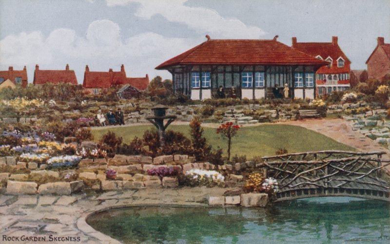 Rotsentuin, Skegness door Alfred Robert Quinton