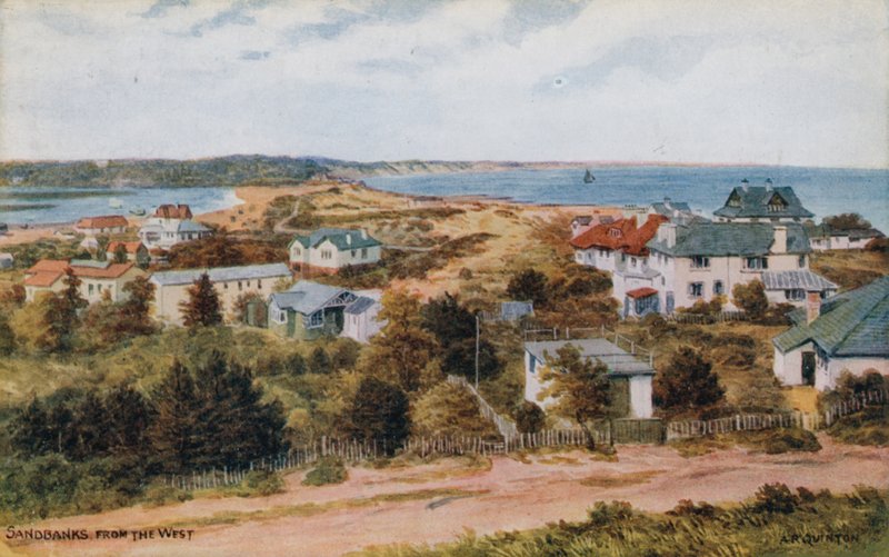 Zandbanken, vanuit het Westen door Alfred Robert Quinton