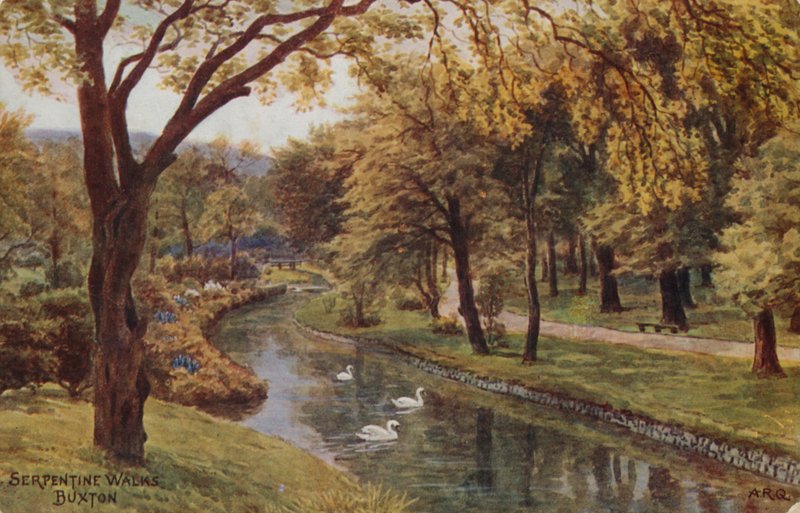 Serpentine Wandelingen, Buxton door Alfred Robert Quinton