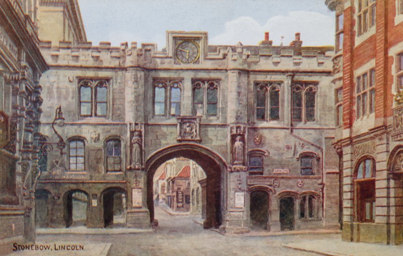 Stonebow, Lincoln door Alfred Robert Quinton