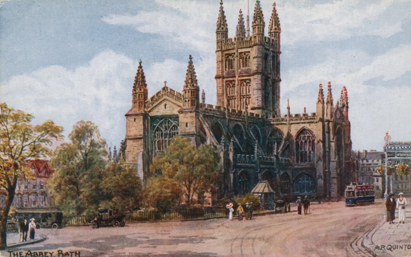 De Abdij, Bath door Alfred Robert Quinton