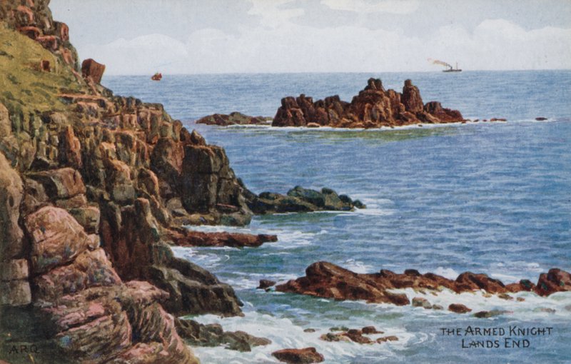 De Gewapende Ridder, Lands End door Alfred Robert Quinton