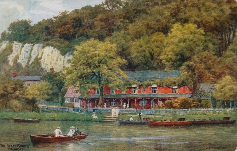 Het Zwarte Konijn, Arundel door Alfred Robert Quinton