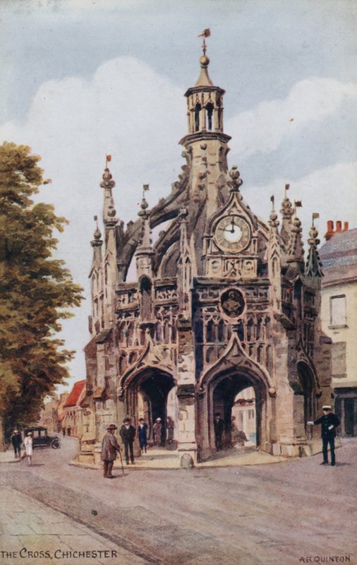 Het Kruis, Chichester door Alfred Robert Quinton