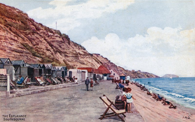 De Esplanade, Southbourne door Alfred Robert Quinton