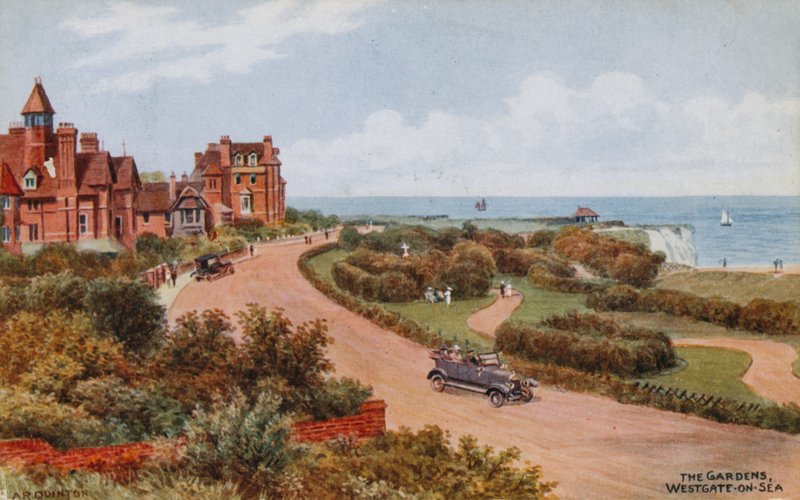 De tuinen, Westgate-on-Sea door Alfred Robert Quinton