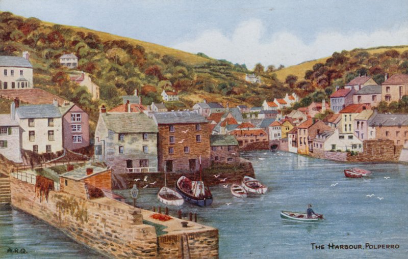 De Haven, Polperro door Alfred Robert Quinton