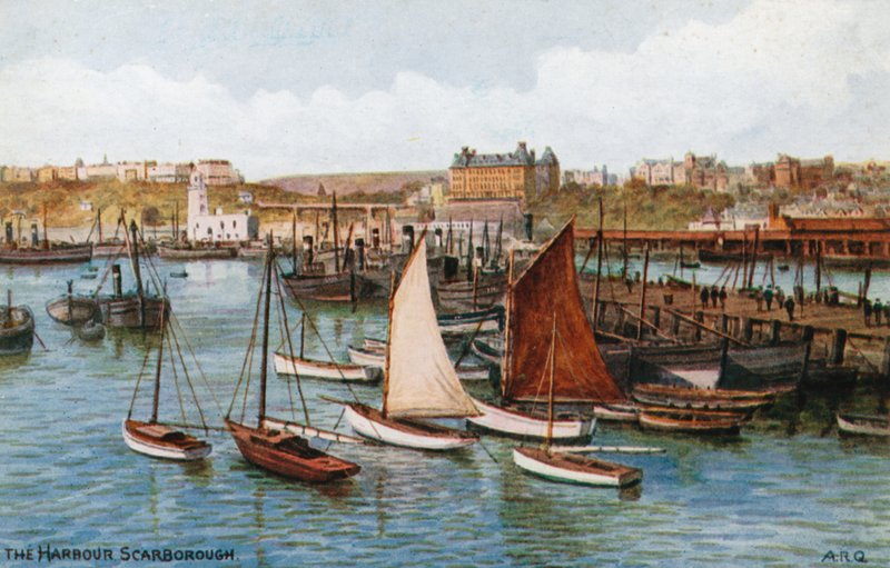 De haven, Scarborough door Alfred Robert Quinton