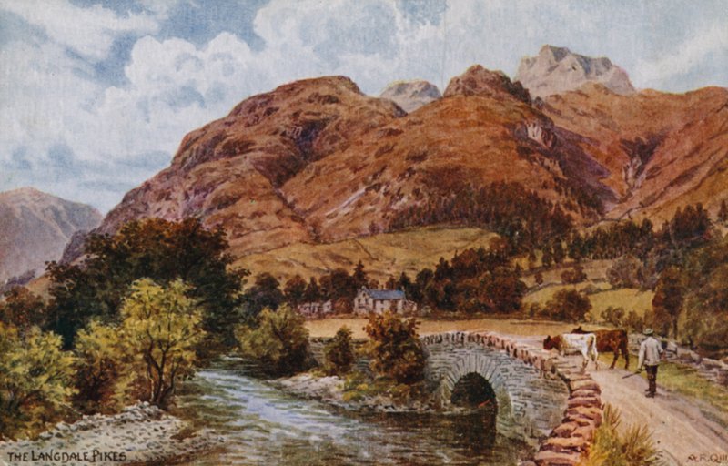 De Langdale Pikes door Alfred Robert Quinton