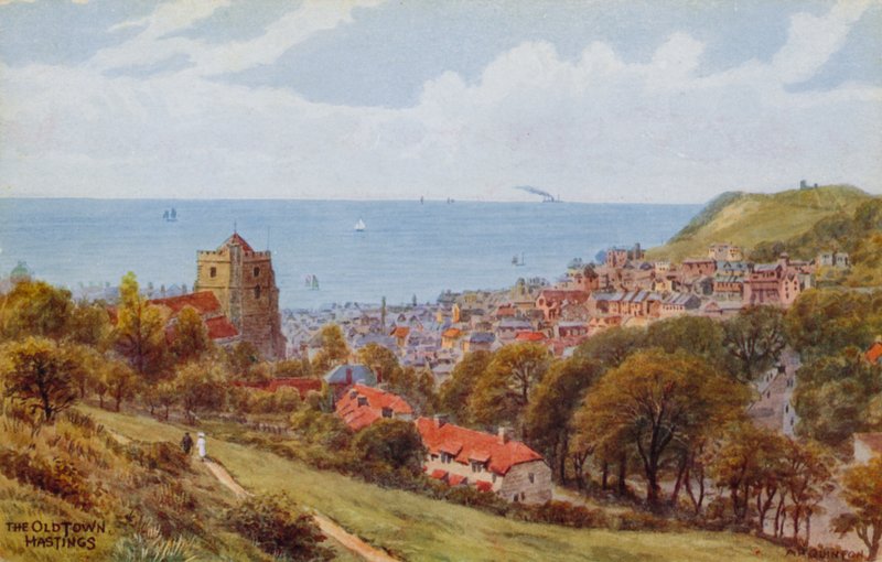 De Oude Stad, Hastings door Alfred Robert Quinton