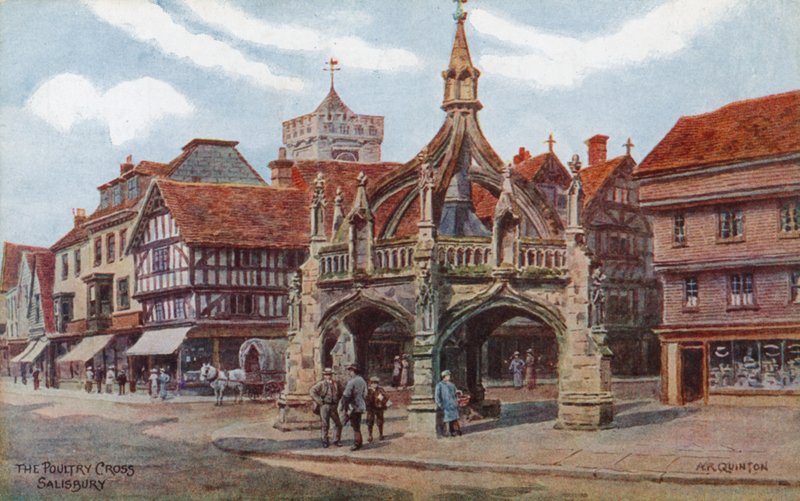 De Pluimvee Kruis, Salisbury door Alfred Robert Quinton