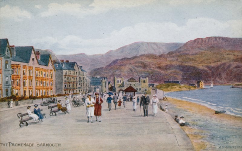 De Promenade, Barmouth door Alfred Robert Quinton