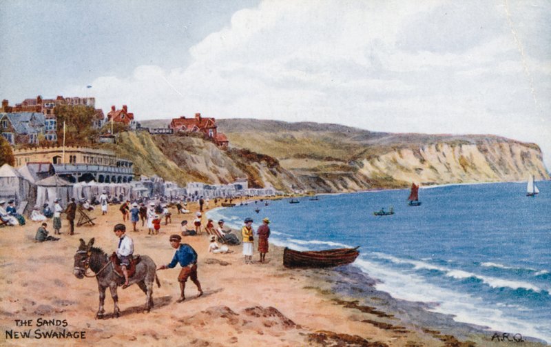 Het Zand, New Swanage door Alfred Robert Quinton