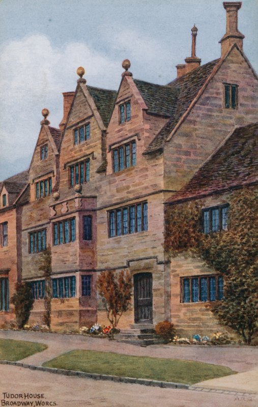 Tudor Huis, Broadway, Worcs door Alfred Robert Quinton