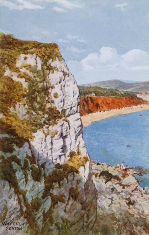 Witte klif, Seaton door Alfred Robert Quinton