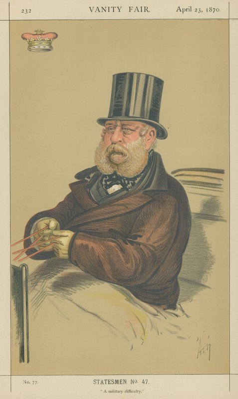 ZKH De Hertog van Cambridge (kleur litho) door Alfred Thompson