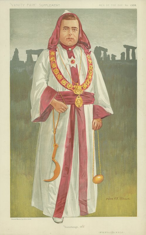 De heer William McAuliffe door Alick P. F. Ritchie
