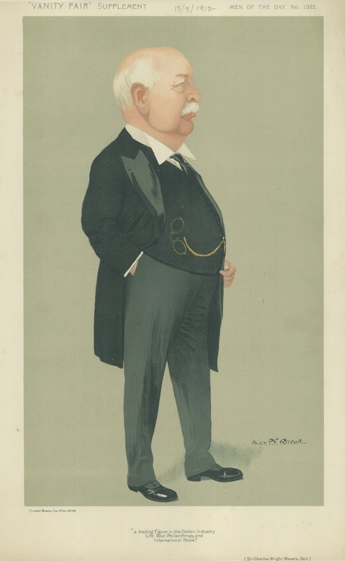 Sir Charles W Macara door Alick P. F. Ritchie