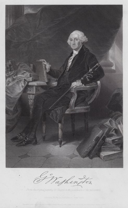 George Washington door Alonzo (after) Chappel