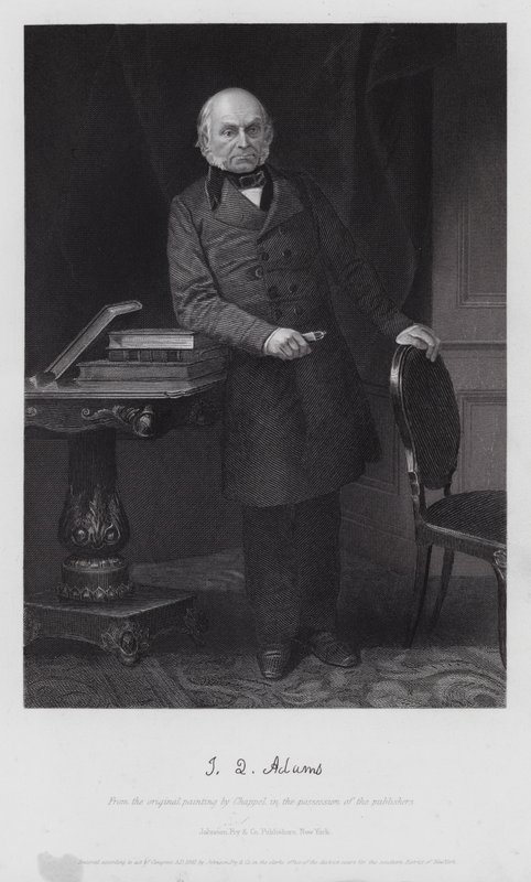 John Quincy Adams door Alonzo (after) Chappel