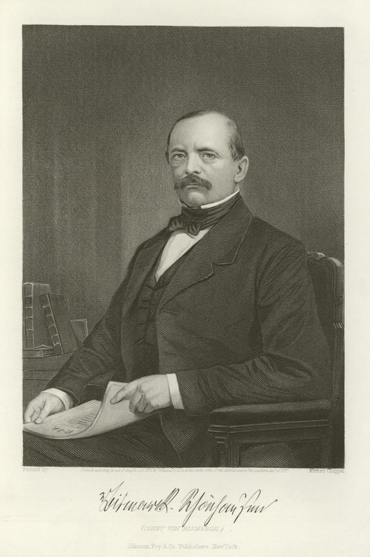 Graaf von Bismarck door Alonzo Chappel