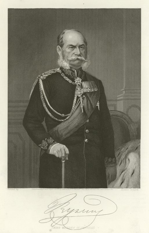 Koning Willem van Pruisen door Alonzo Chappel