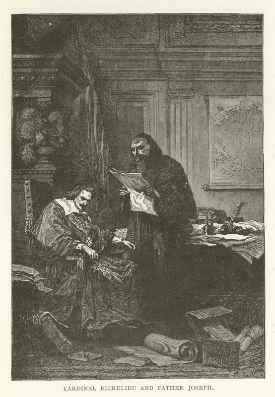 Kardinaal Richelieu en Vader Joseph door American School