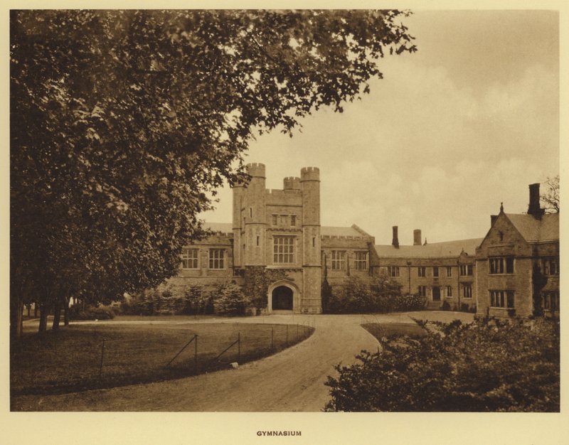 Princeton University: Gymnasium door American Photographer (after)