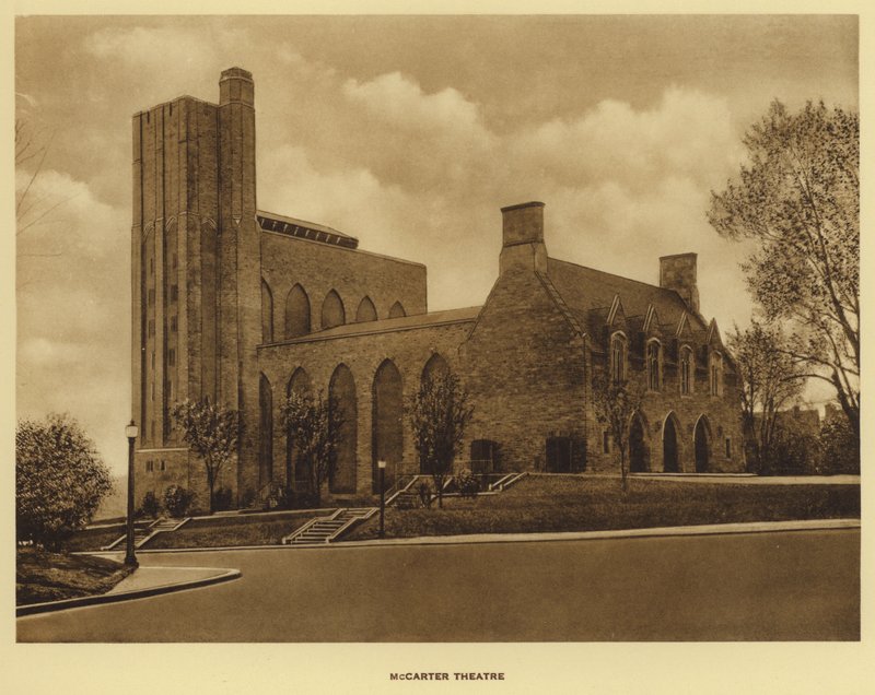 Princeton University: McCarter Theater door American Photographer (after)
