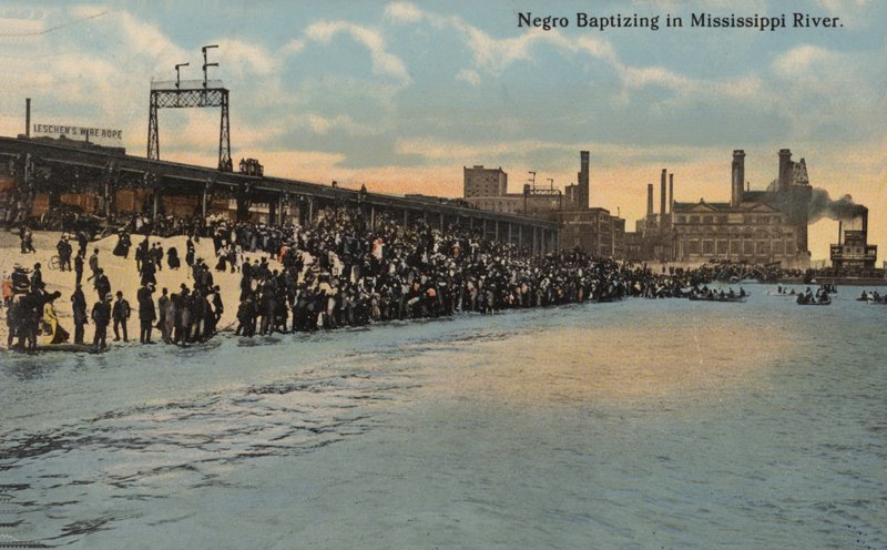 Afro-Amerikaan doopt, Mississippi (foto) door American Photographer