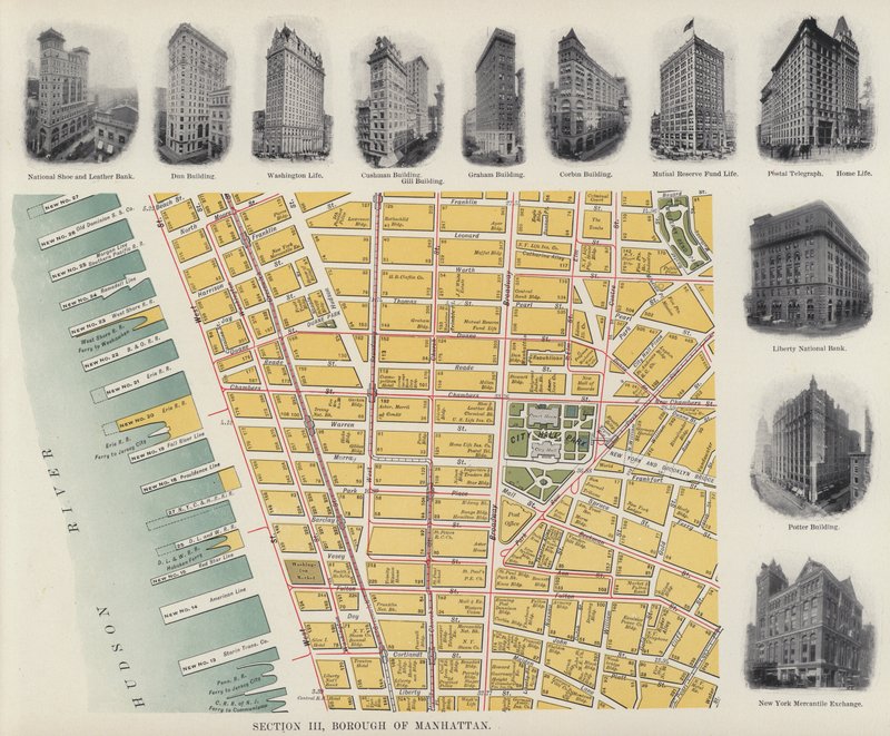 Stadsdeel Manhattan door American Photographer